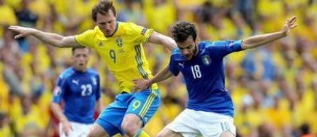 Euro 2016 - Grupa E: Italia - Suedia 1-0
